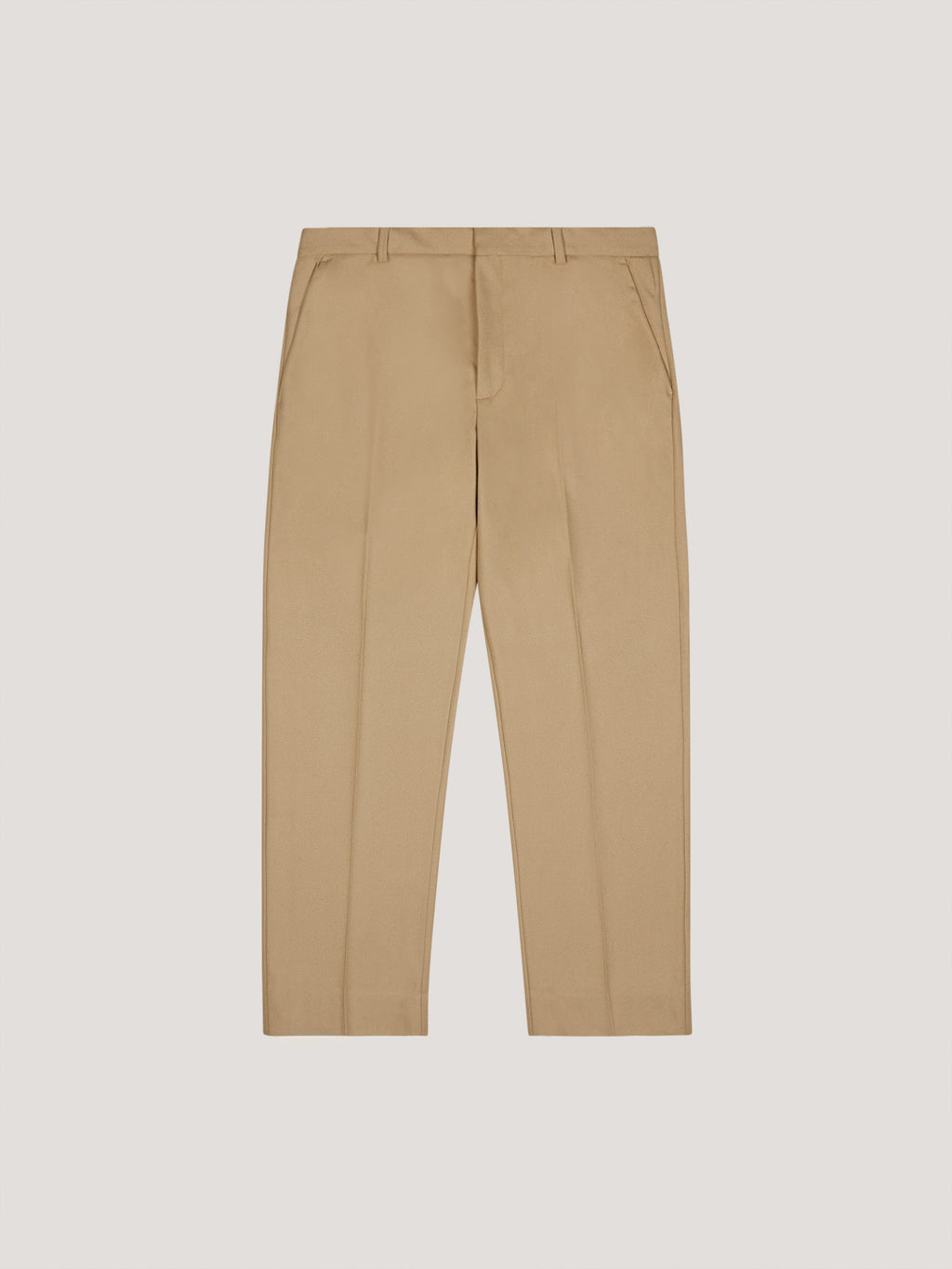 Monocrome regular trousers