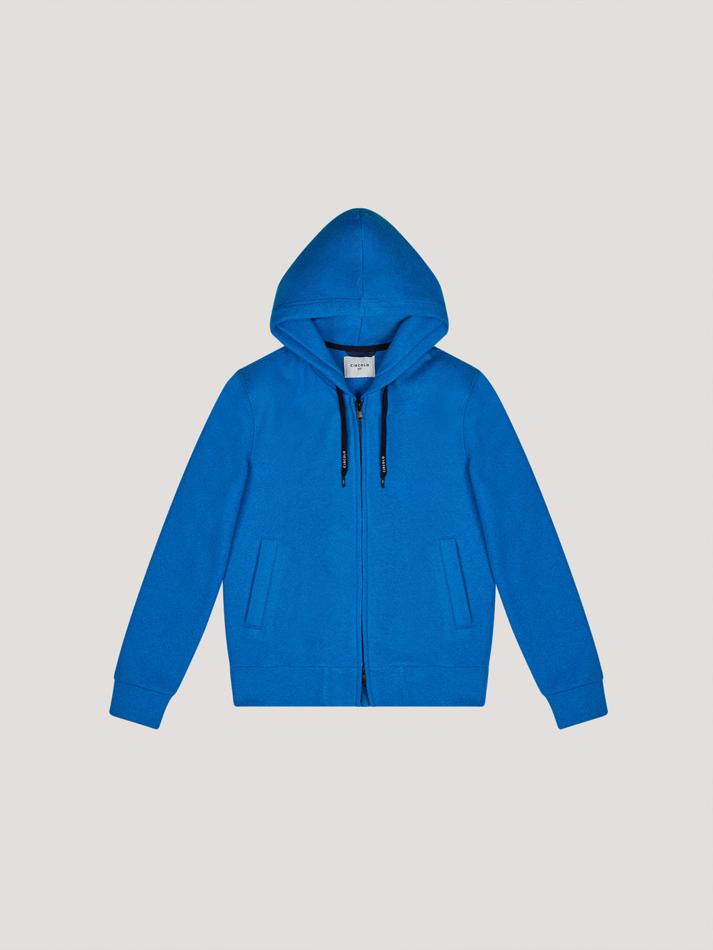 Monocrome hooded sweatshirt
