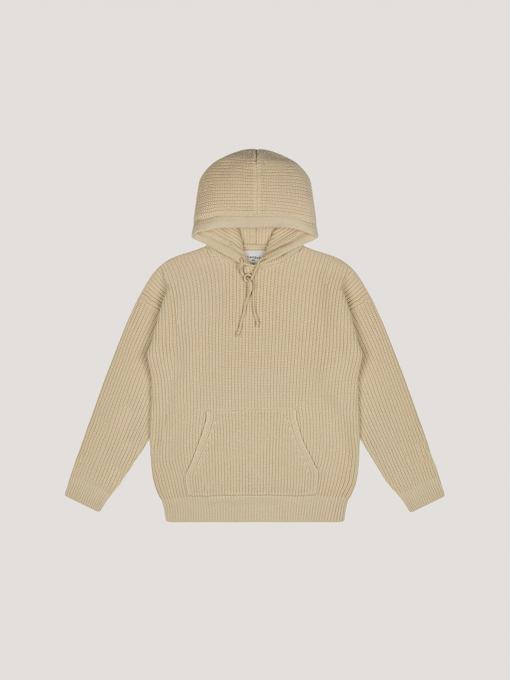 Fisherman's rib hodeed sweatshirt