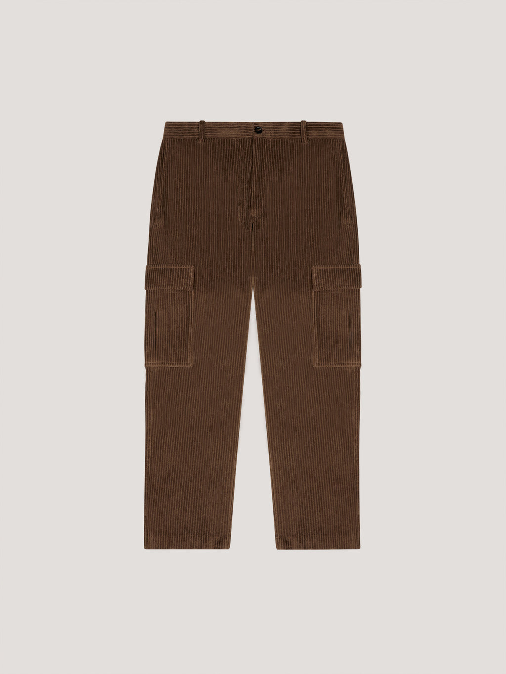 Corduroy cargo trousers