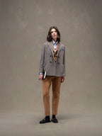 Regular double-breasted jacket