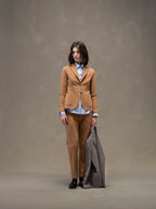 Cashmere touch slim fit jacket