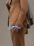 Cashmere touch slim fit jacket