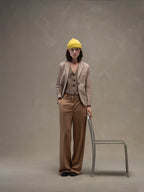 Slim long jacket Prince Of Wales