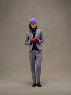 Herringbone slim fit jacket