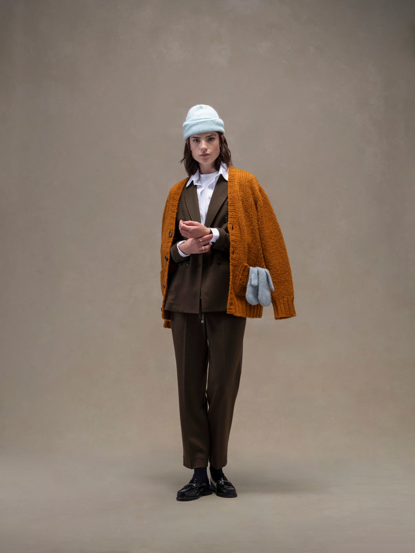Pantalone carrot con coulisse luxury