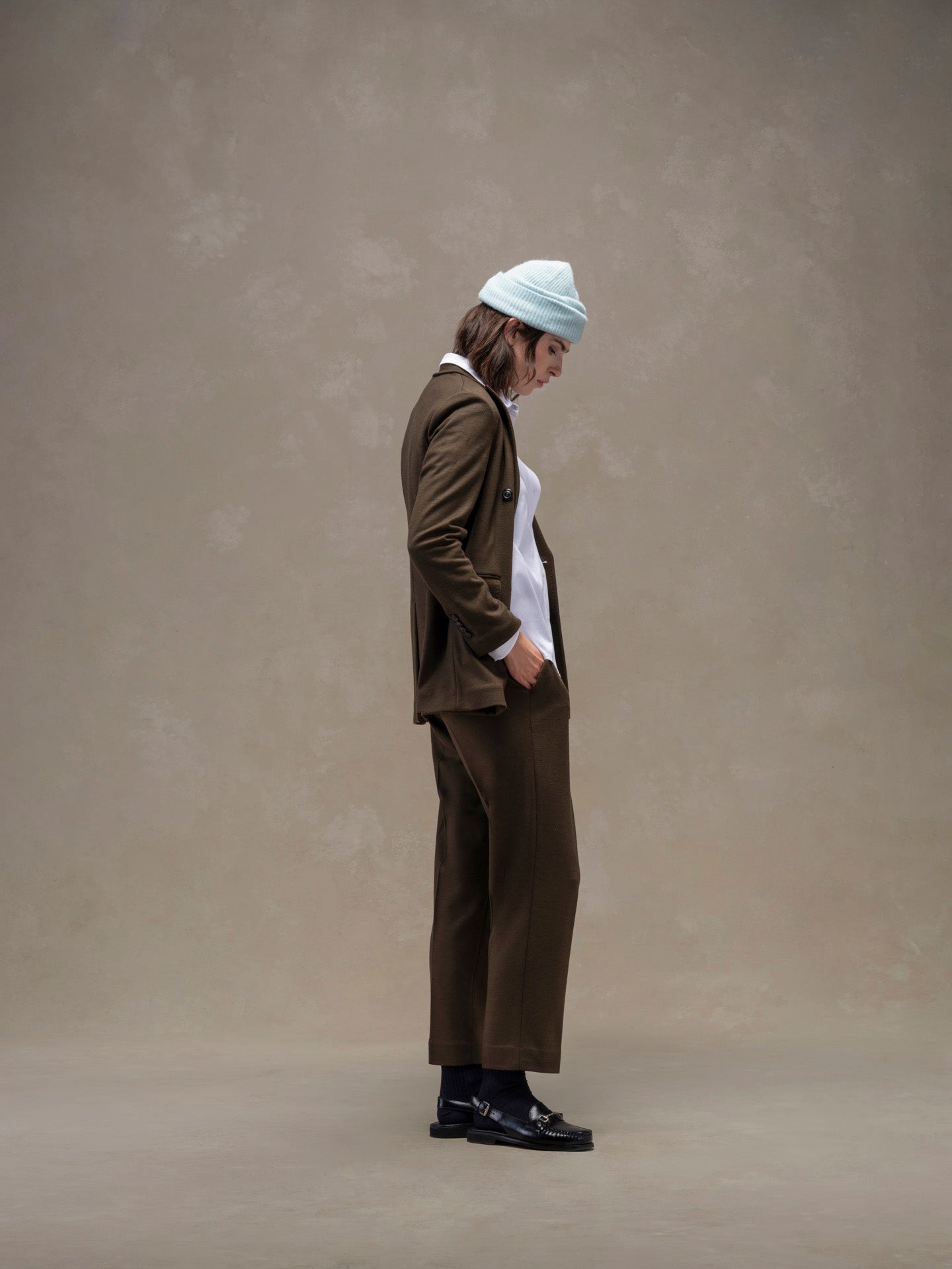 Pantalone carrot con coulisse luxury