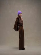 Cashmere touch masculine trousers