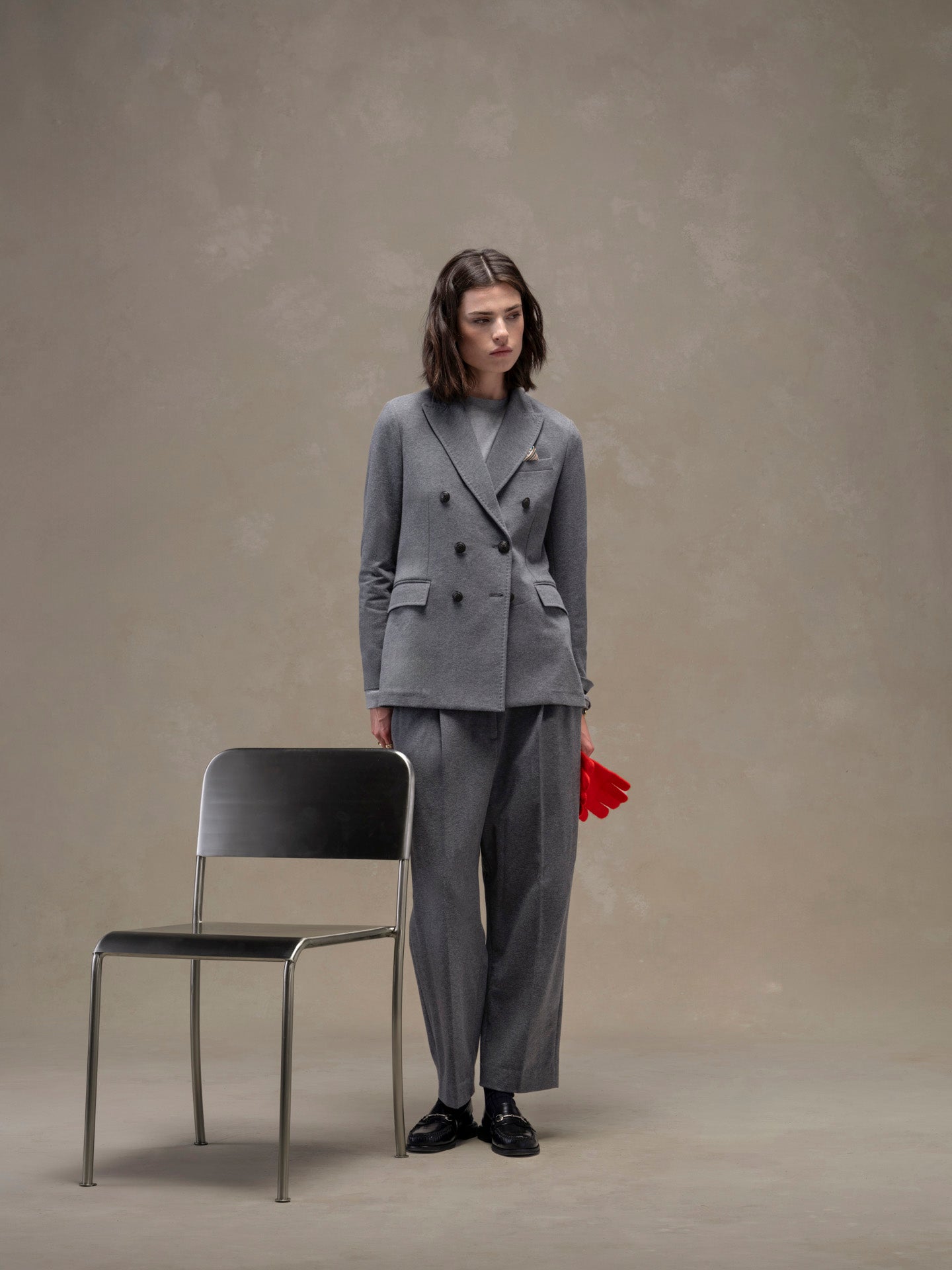 Pantalone formal cashmere touch