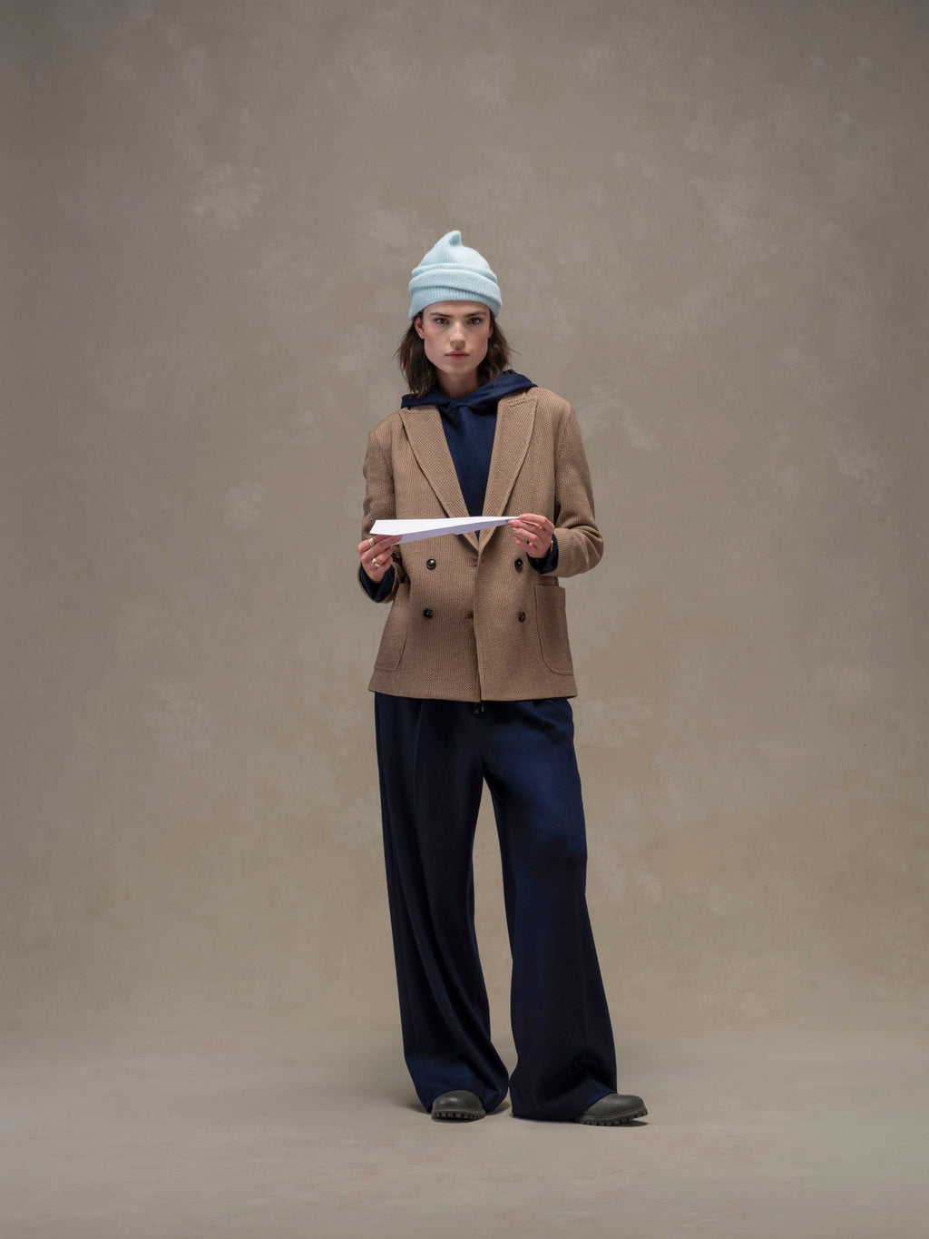 Simple Jacket double-breasted jacket