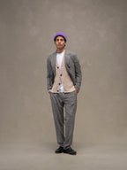 Pantalone tailored Prince of Wales