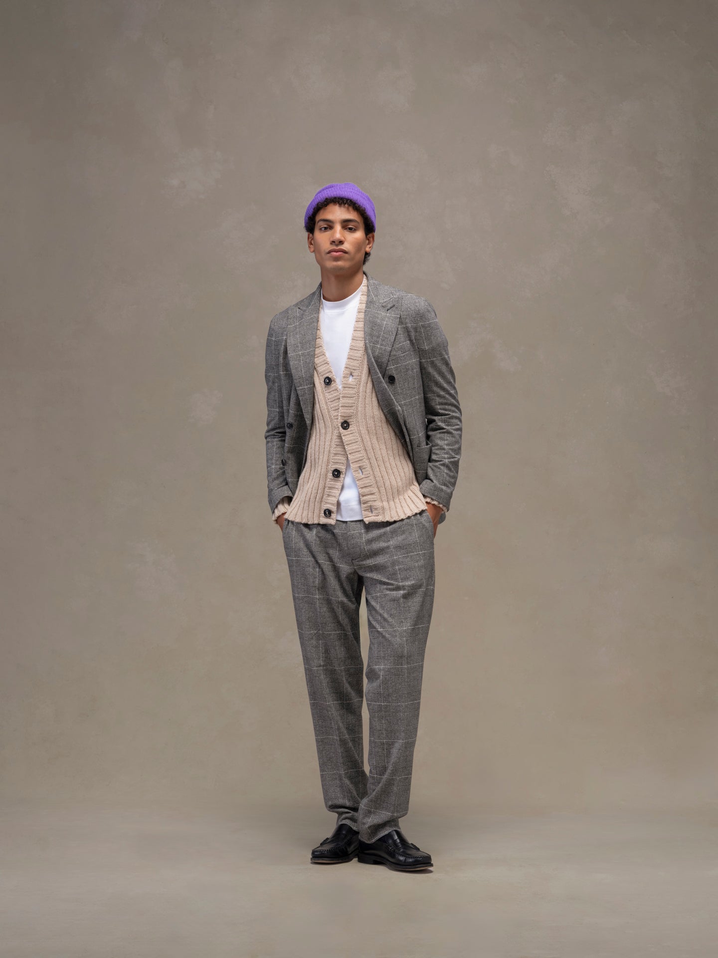 Pantalone tailored Prince of Wales