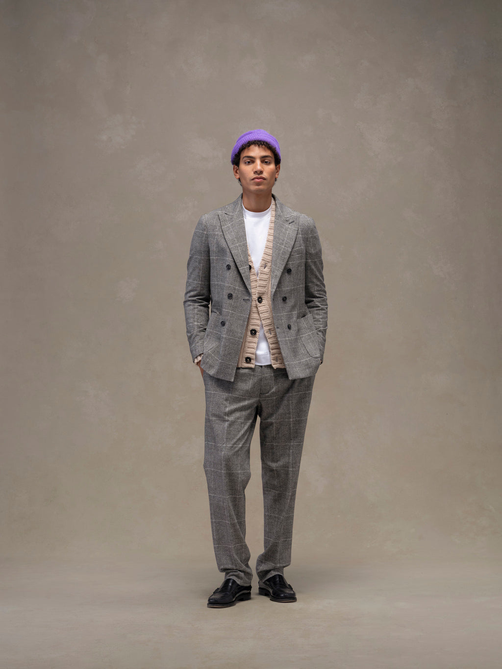 Prince of Wales double breasted jacket
