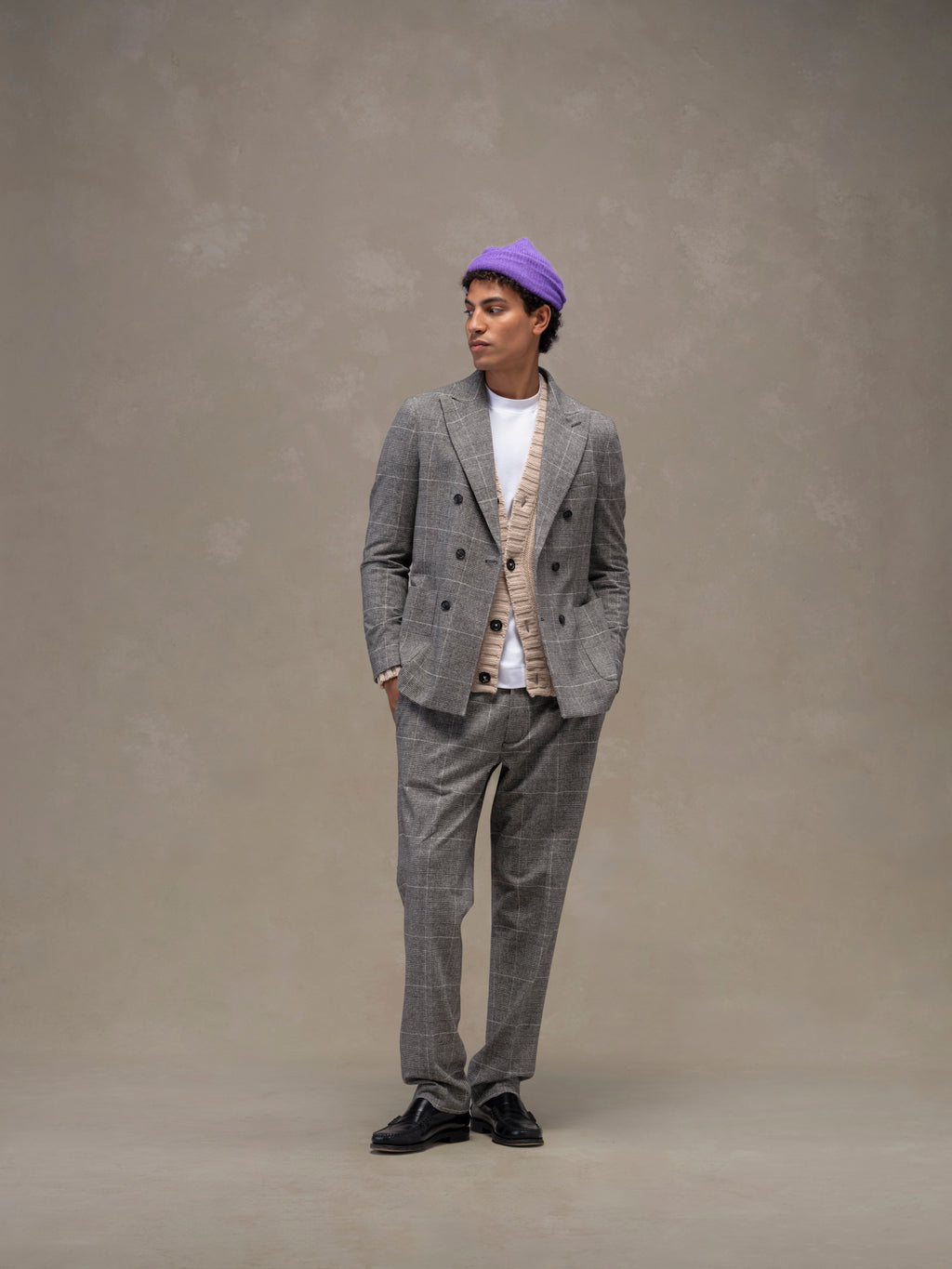 Prince of Wales double breasted jacket