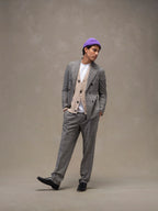 Pantalone tailored Prince of Wales