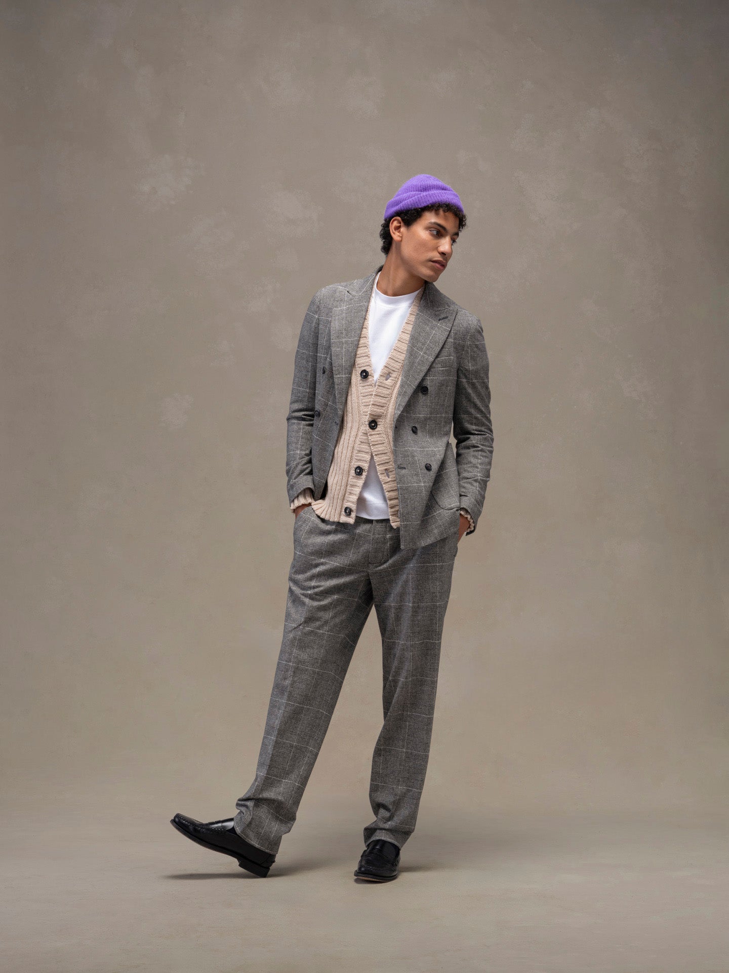 Pantalone tailored Prince of Wales