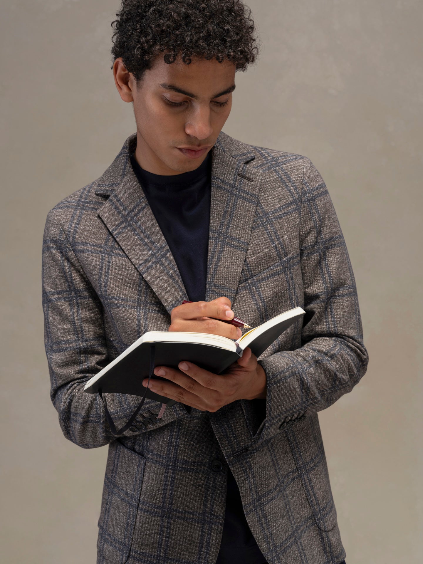 Giacca windowpane