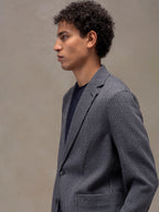 Simple jacket pied de poule