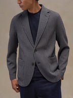 Simple jacket pied de poule