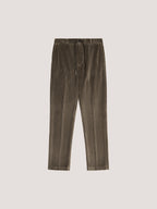 Corduroy coulisse trousers