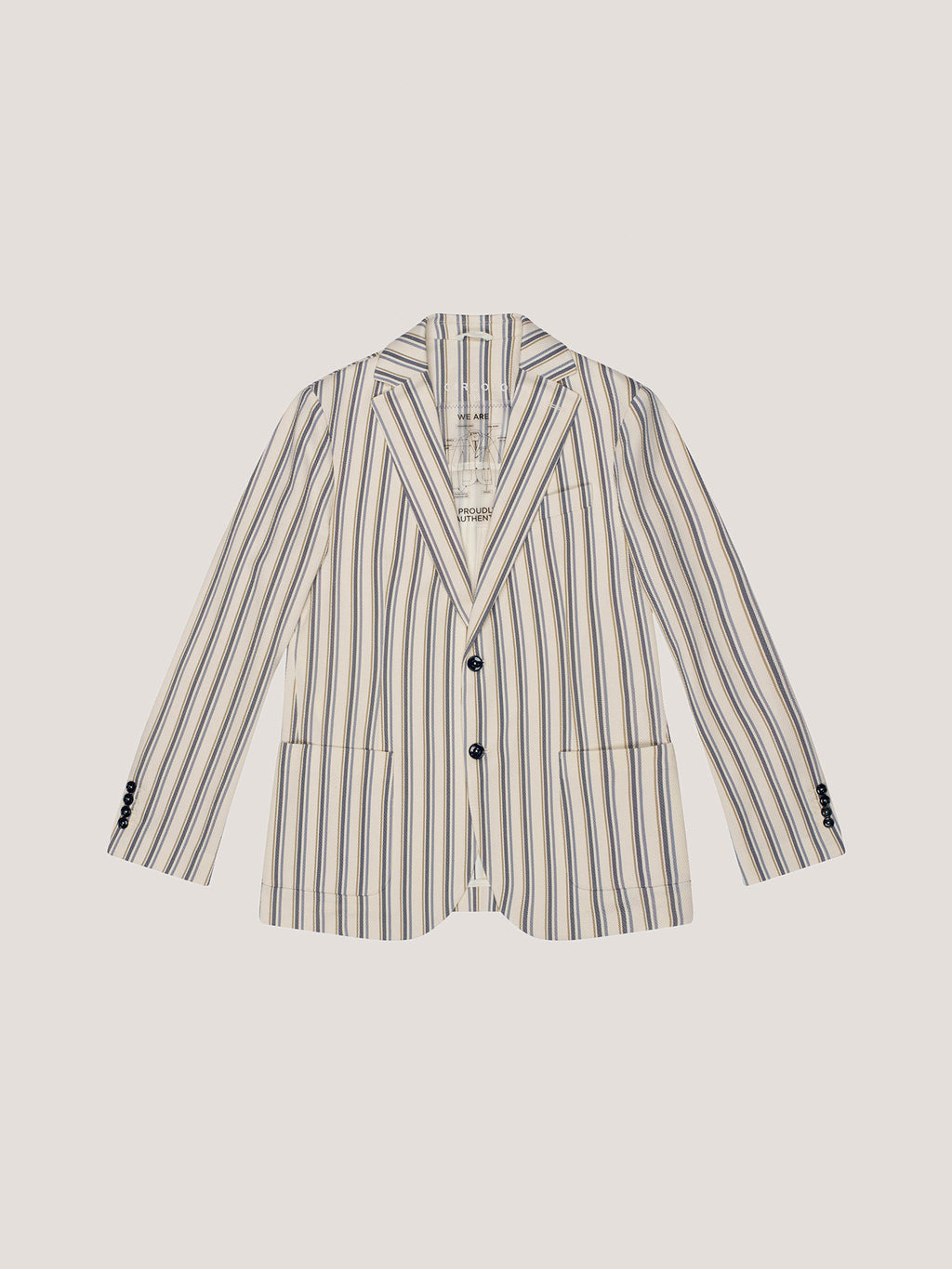 Giacca Multicolor Striped