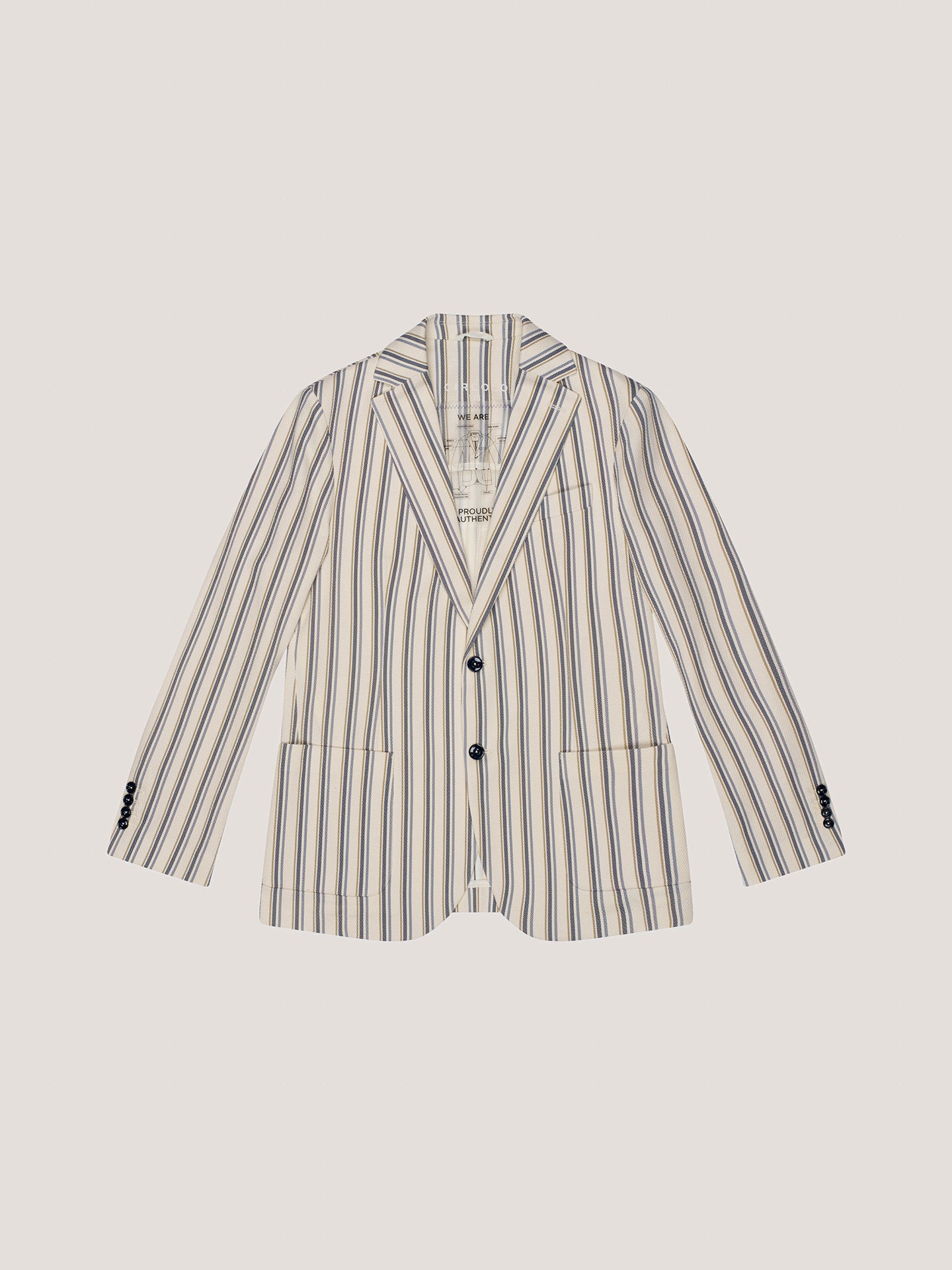 Giacca Multicolor Striped