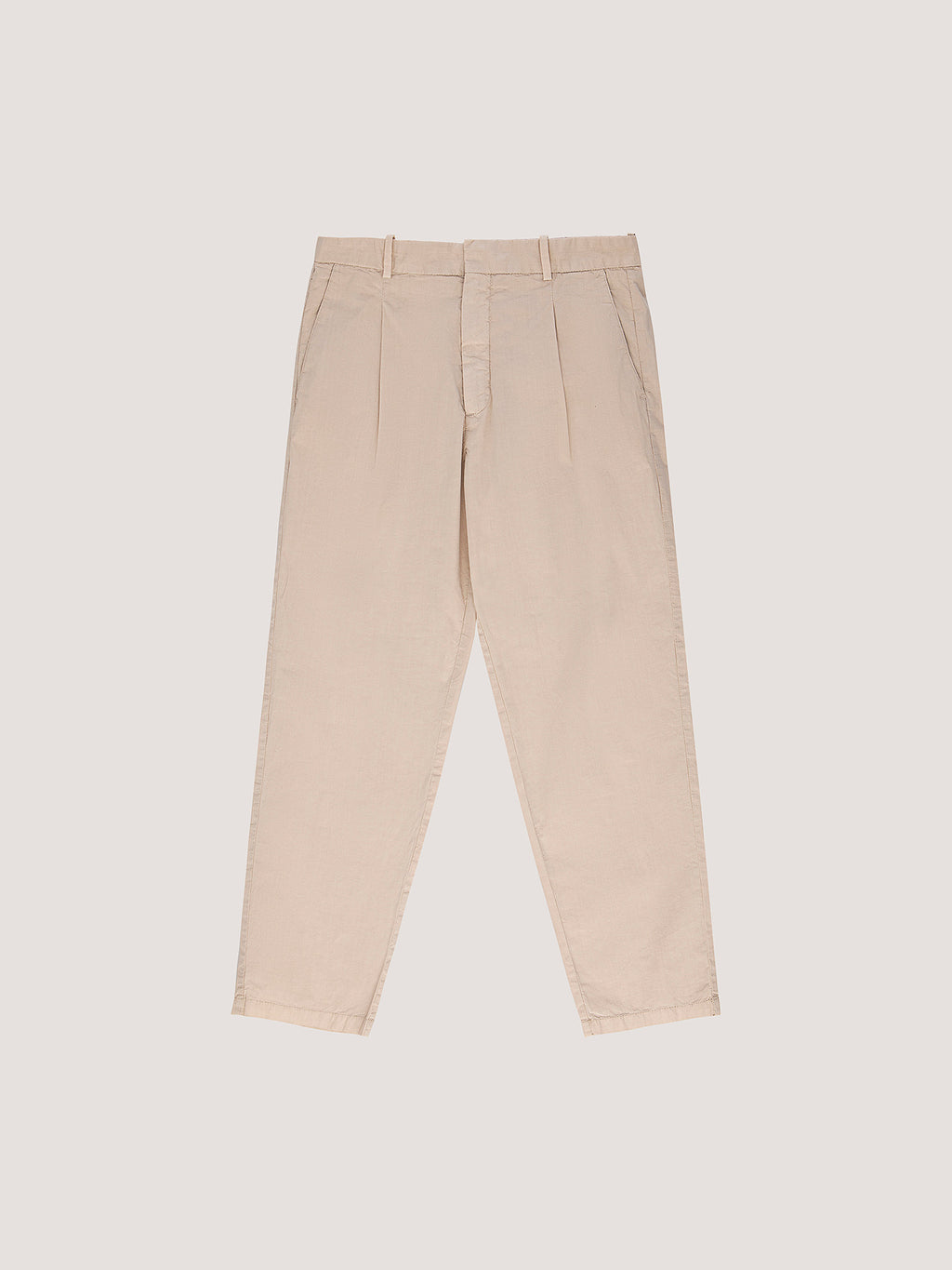 Regular pinces trousers