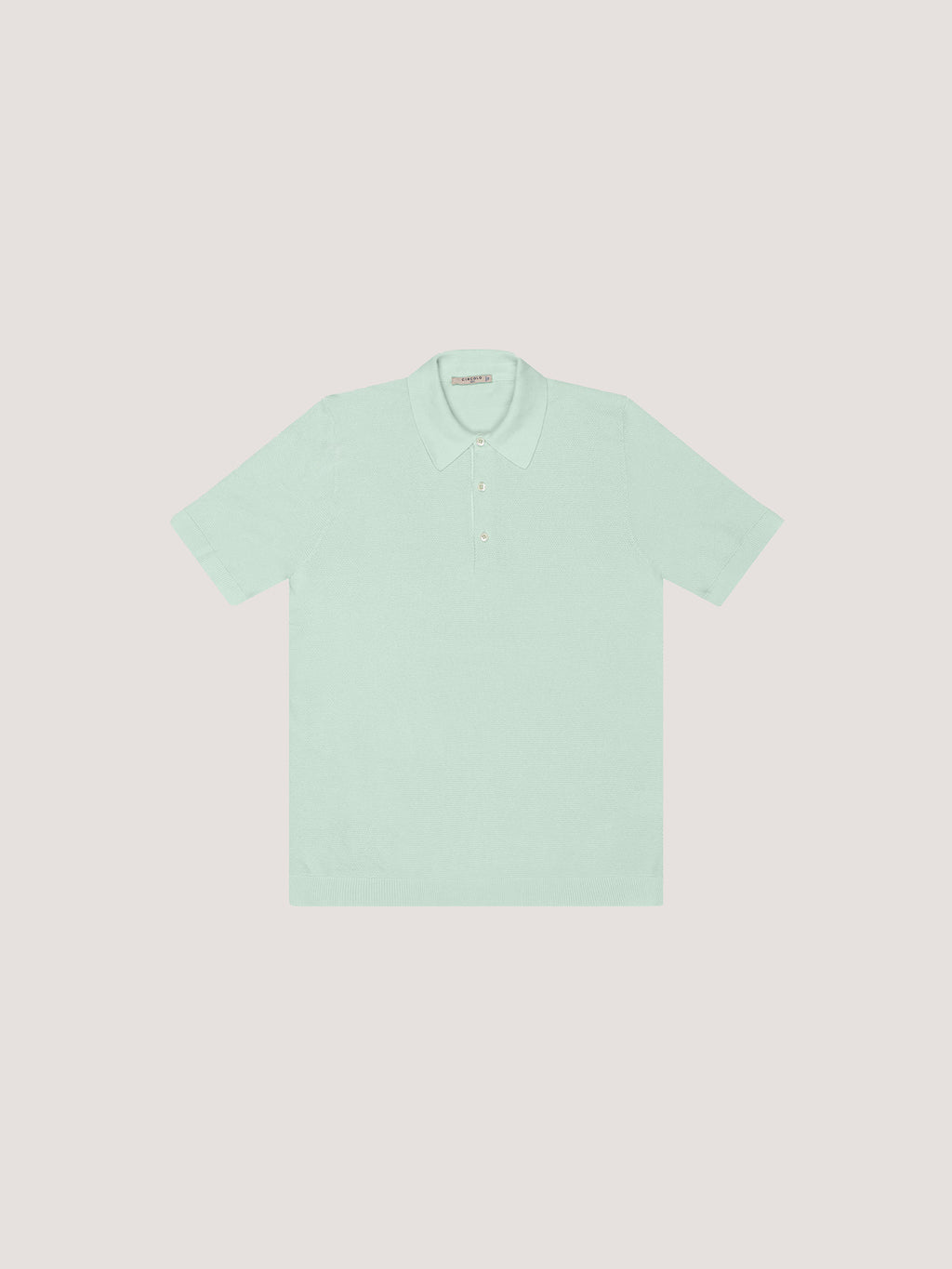 Fancy Knit polo shirt