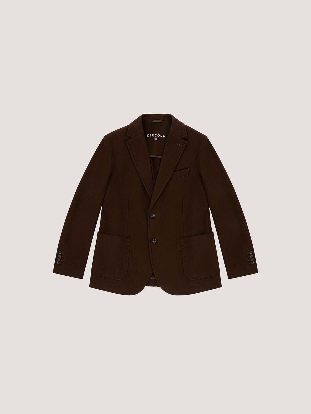 Giacca basica cashmere touch