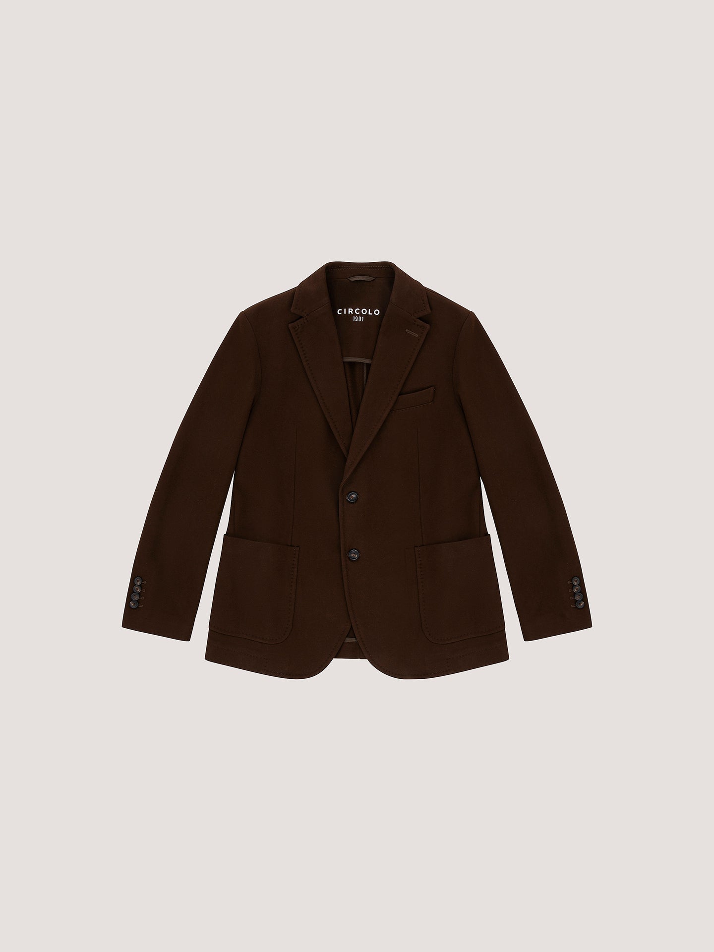 Giacca basica cashmere touch