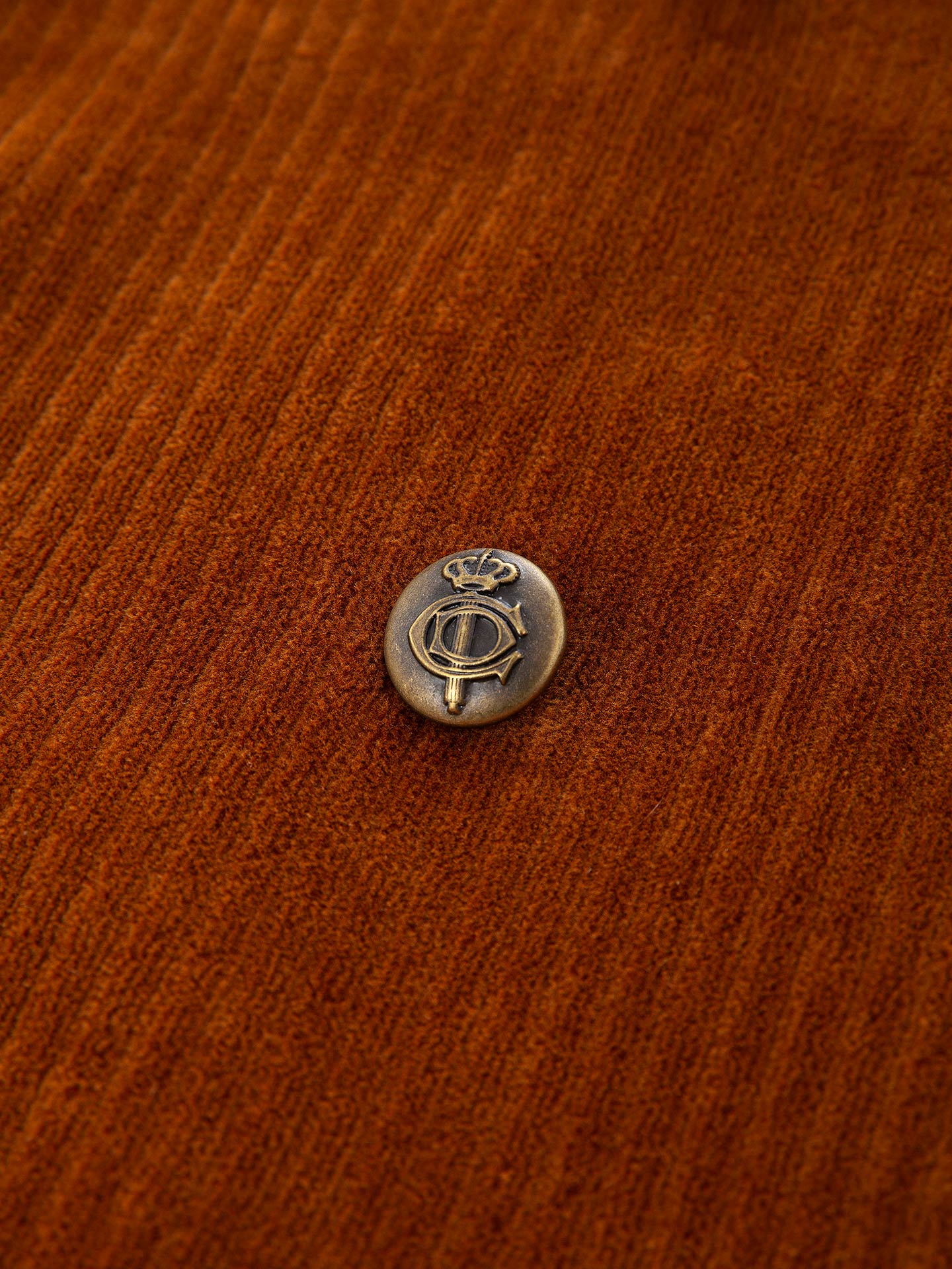 Giacca doppiopetto corduroy