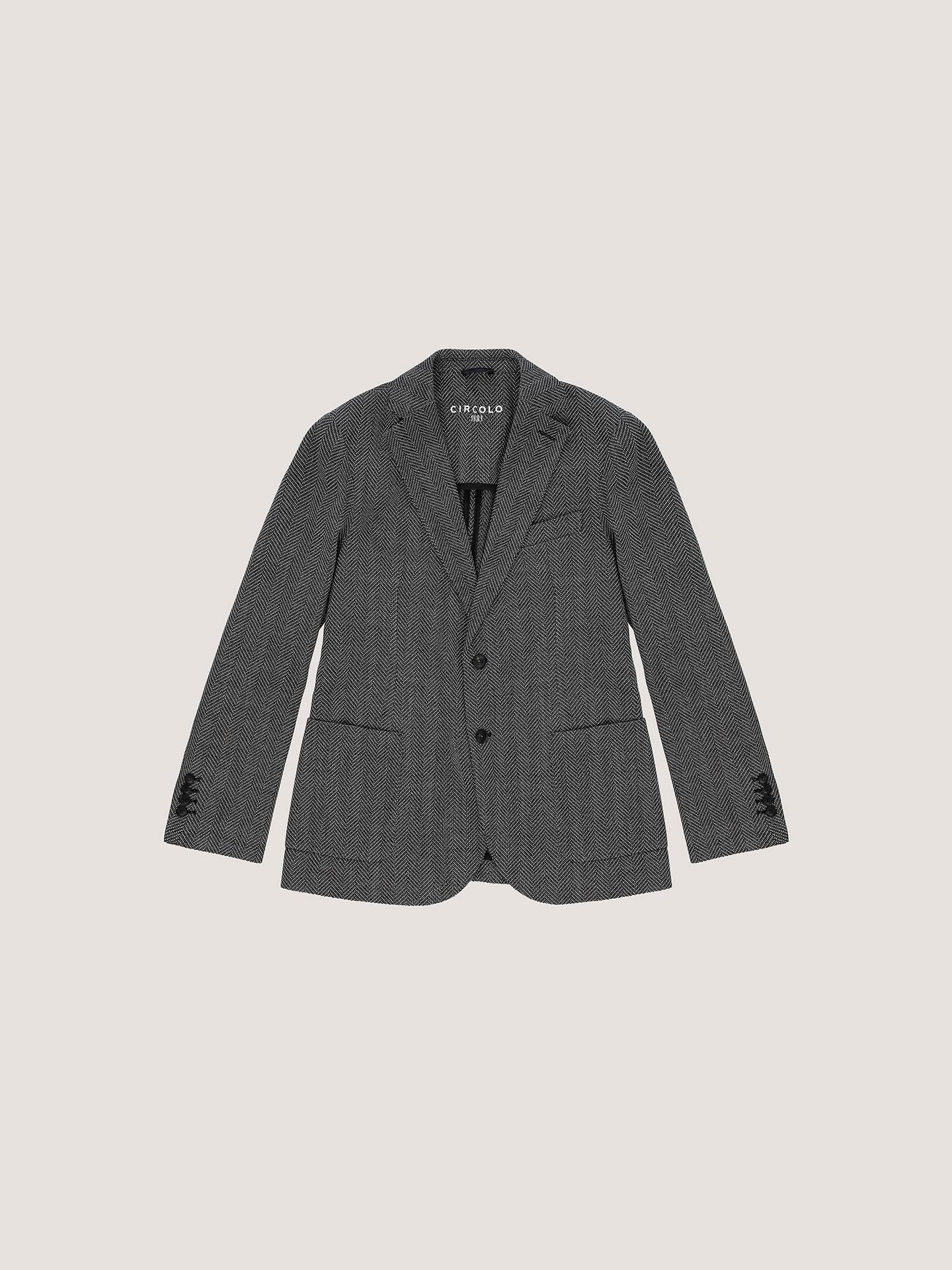 Giacca herringbone