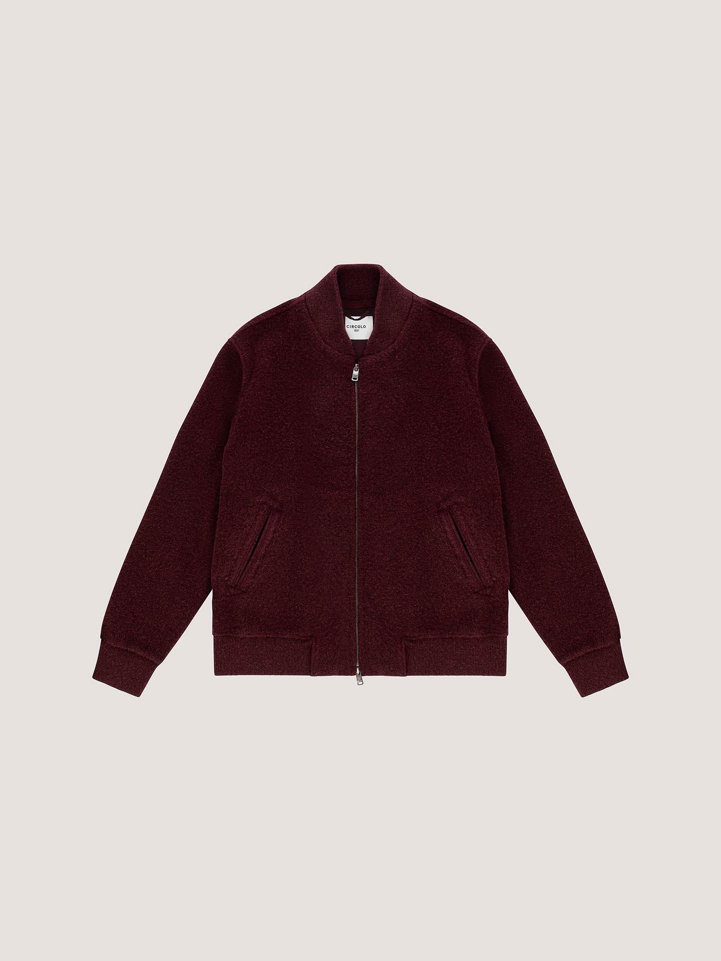 Zip bomber jacket