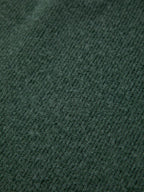 Ribbed turtleneck sweatshirt