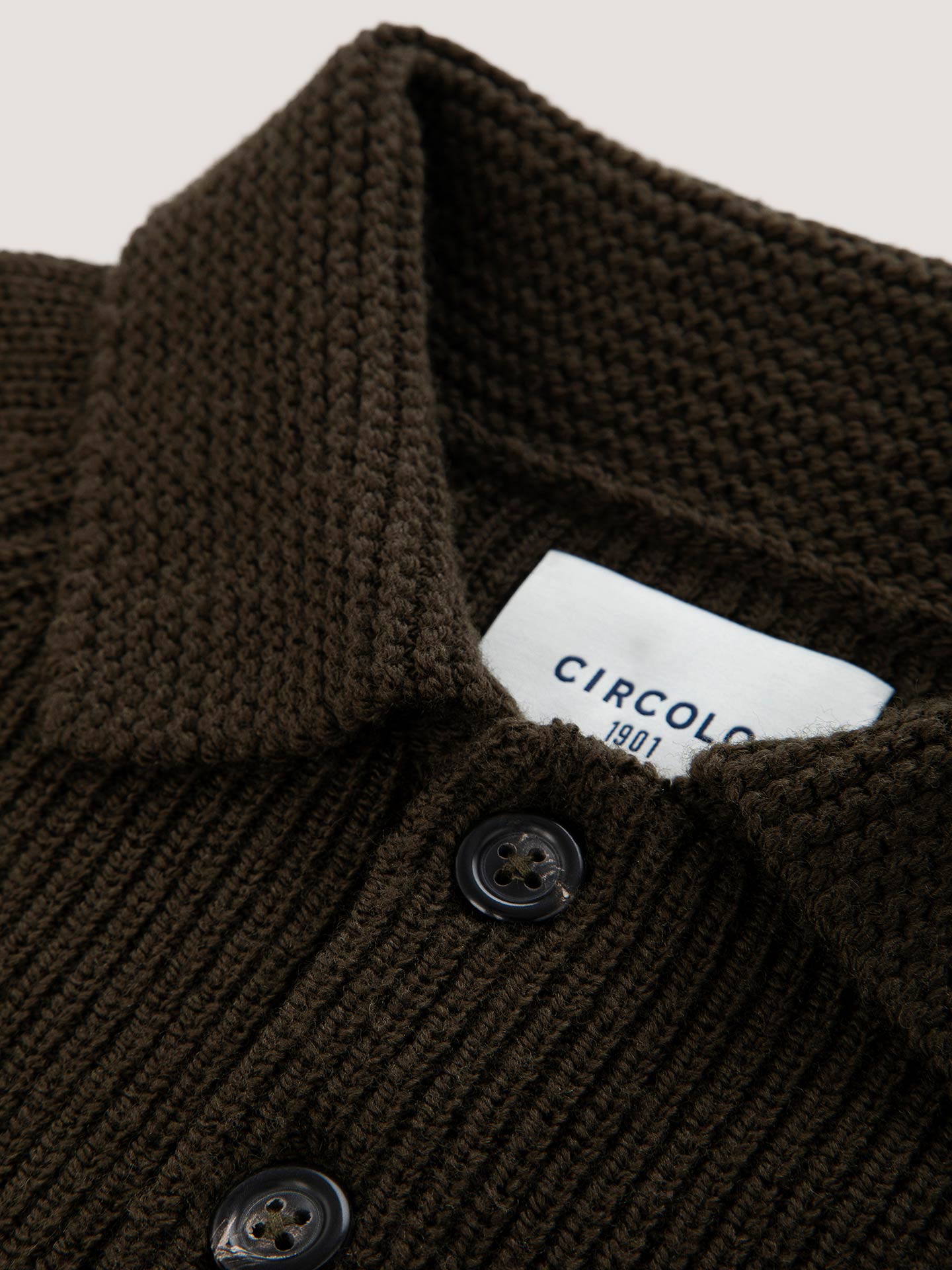 Knitted over polo shirt