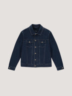 Giacca trucker indigo