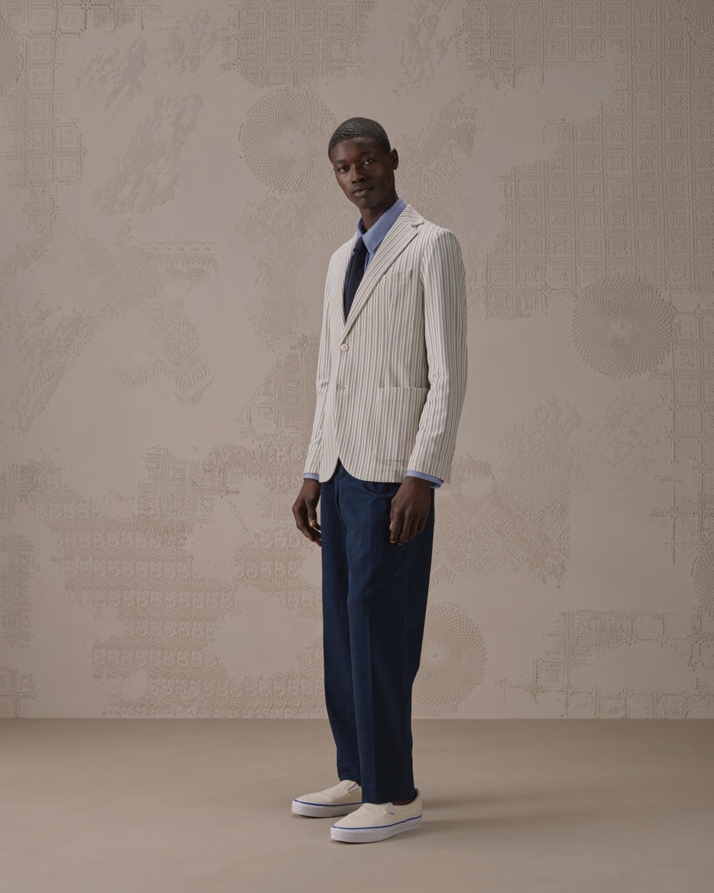 Formal Trousers in Indigo