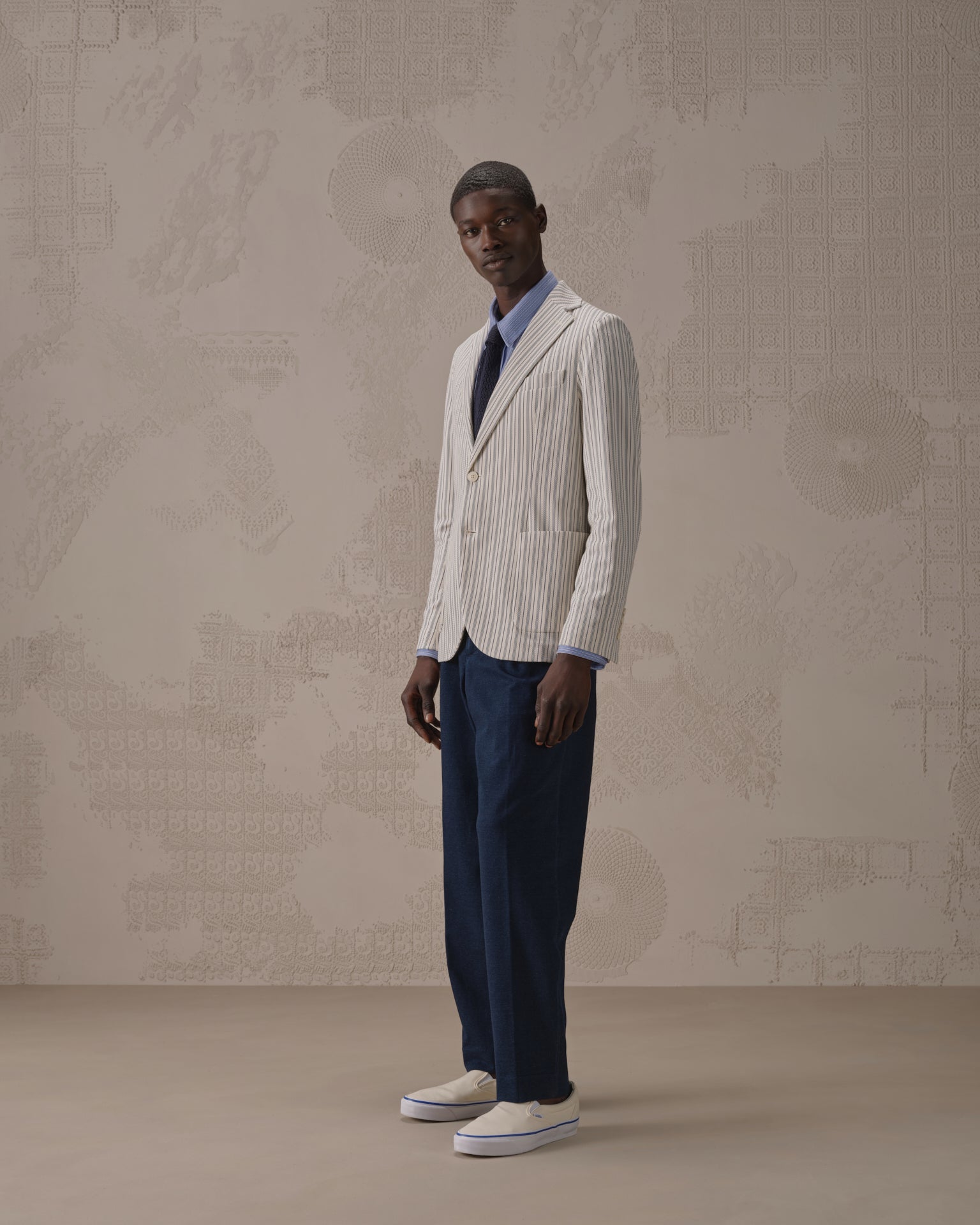 Formal Trousers in Indigo