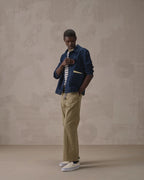 Work jacket indigo