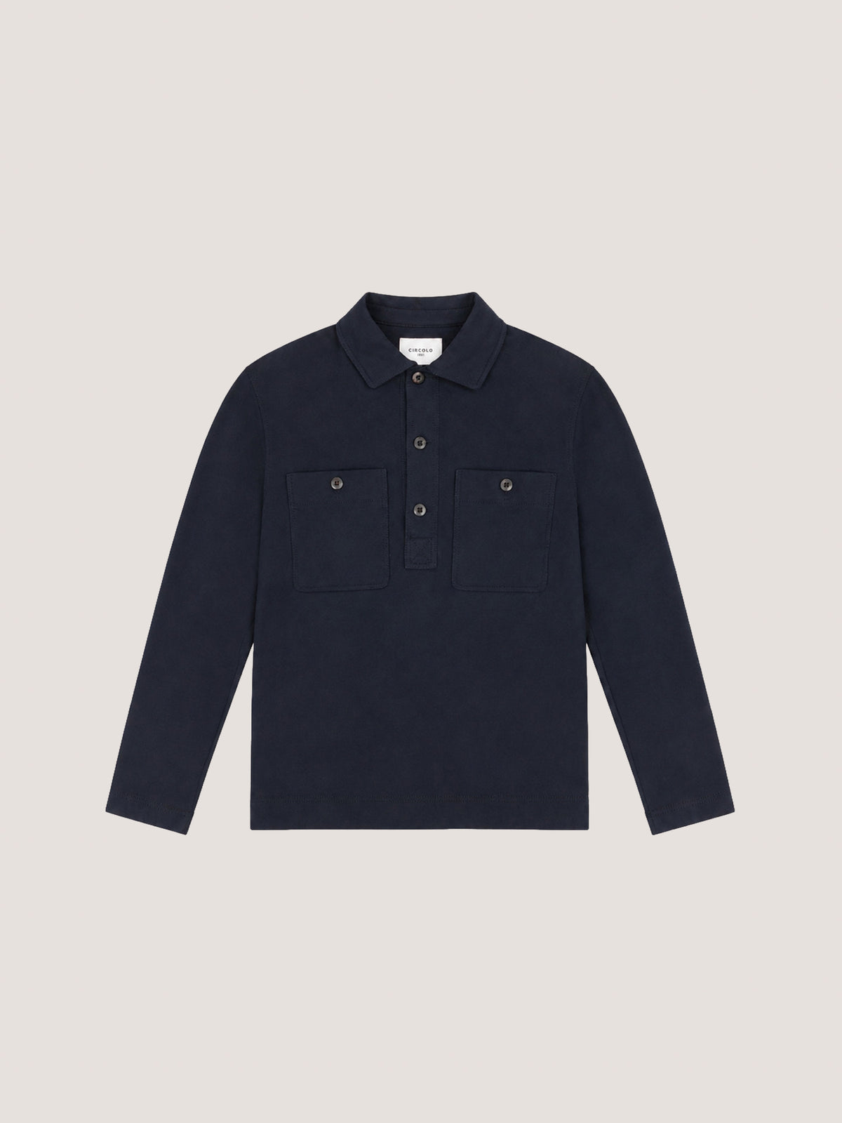Camicia overhead light fleece