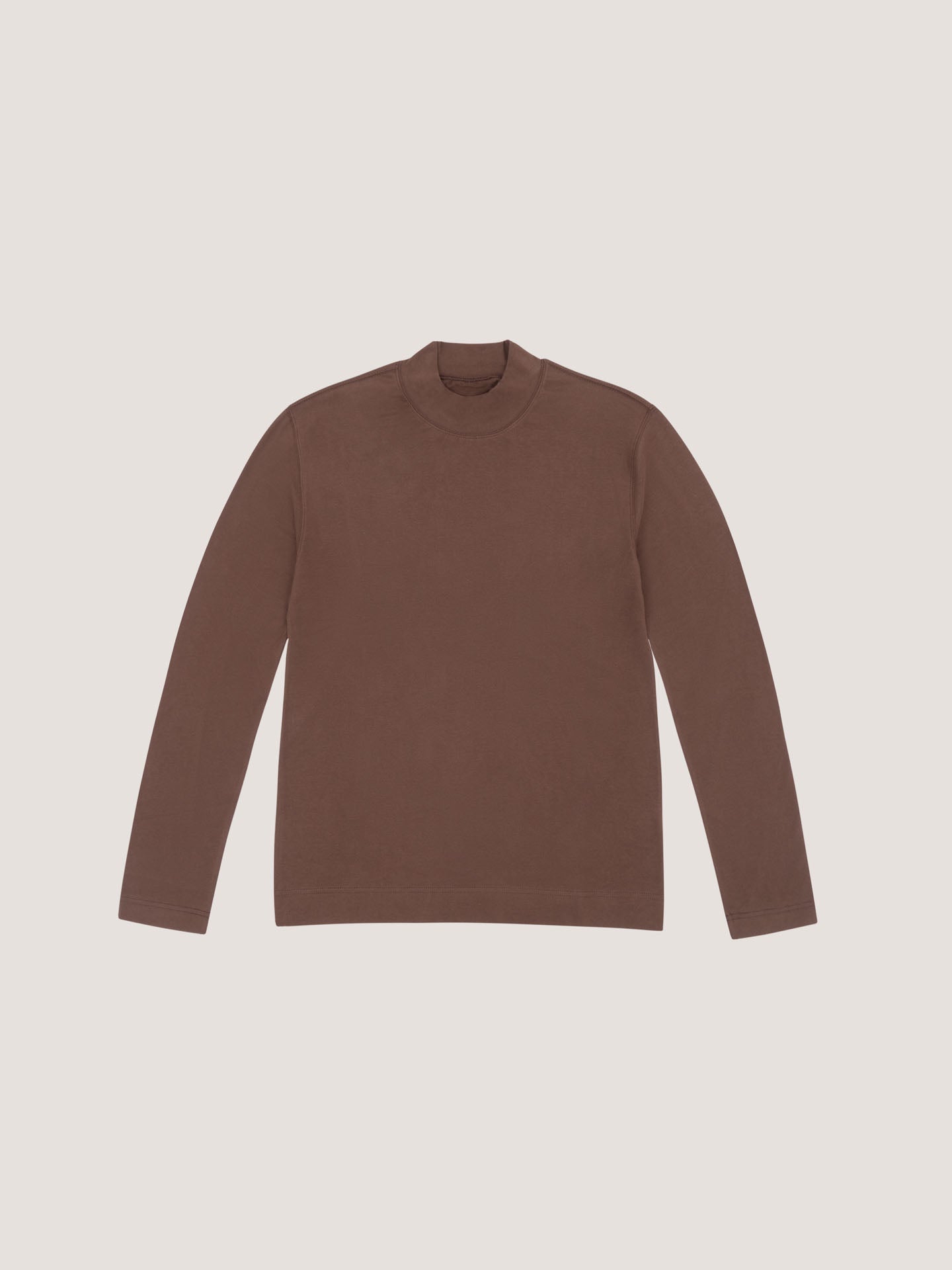 Mock neck t-shirt