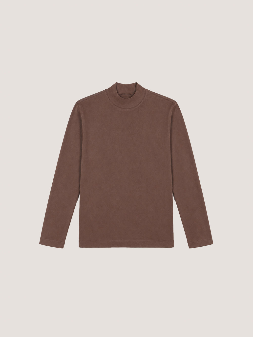 Mock neck t-shirt