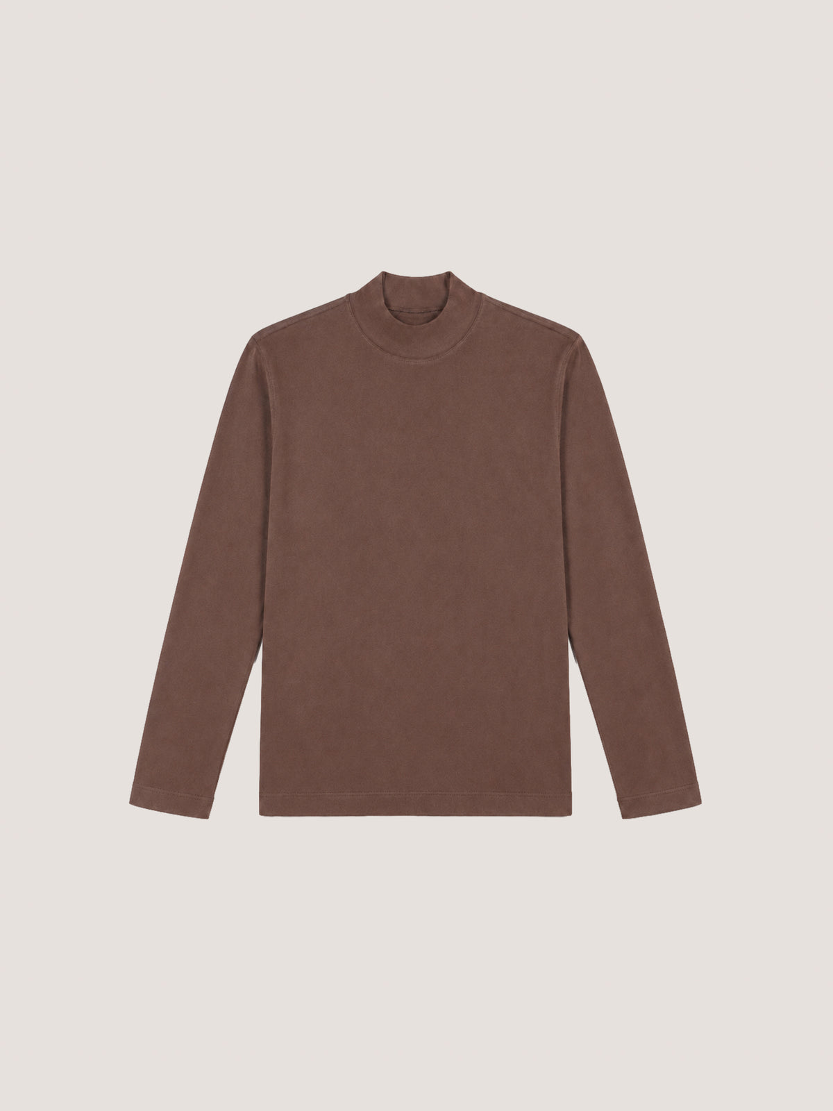Mock neck t-shirt