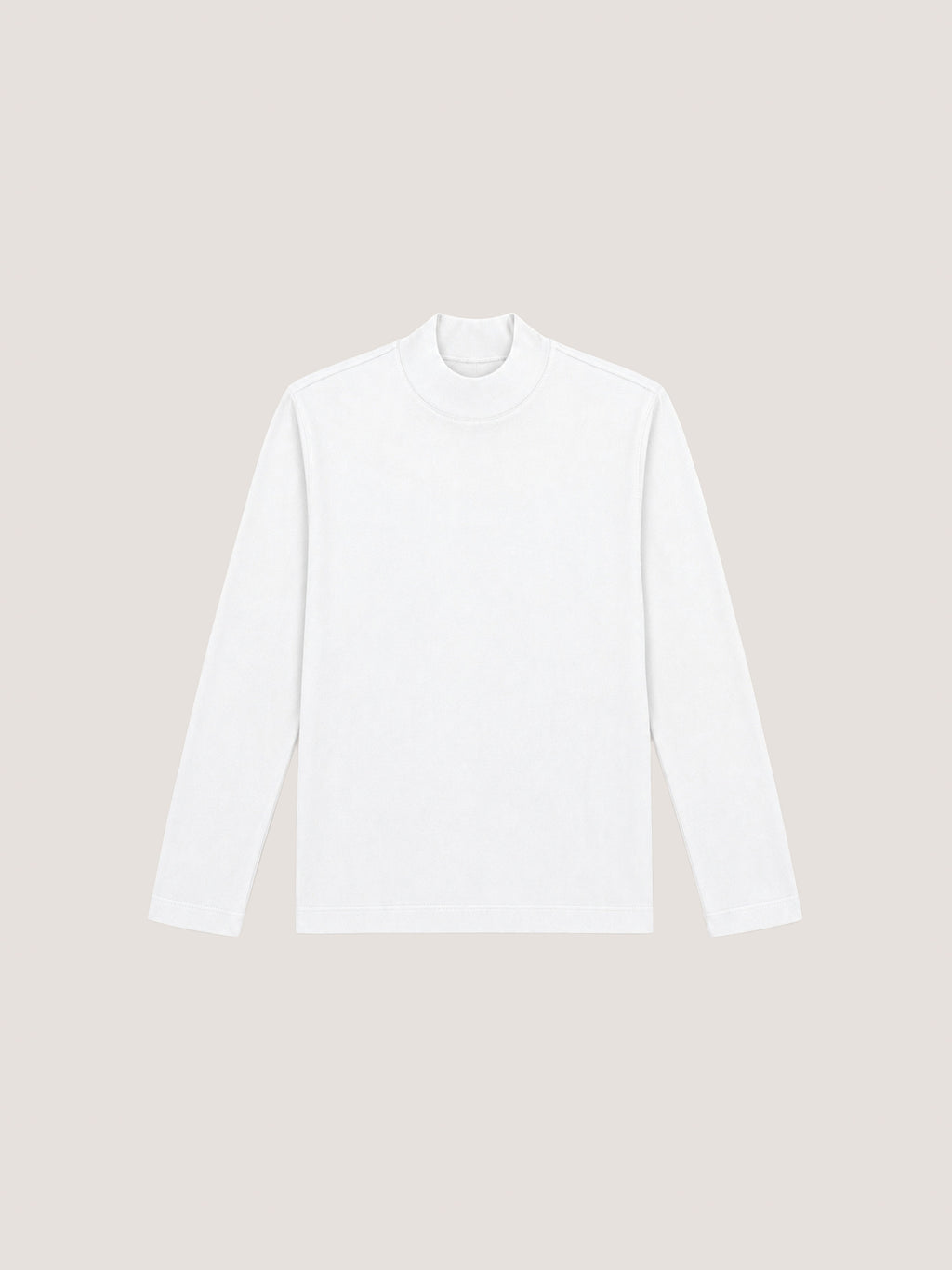Mock neck t-shirt