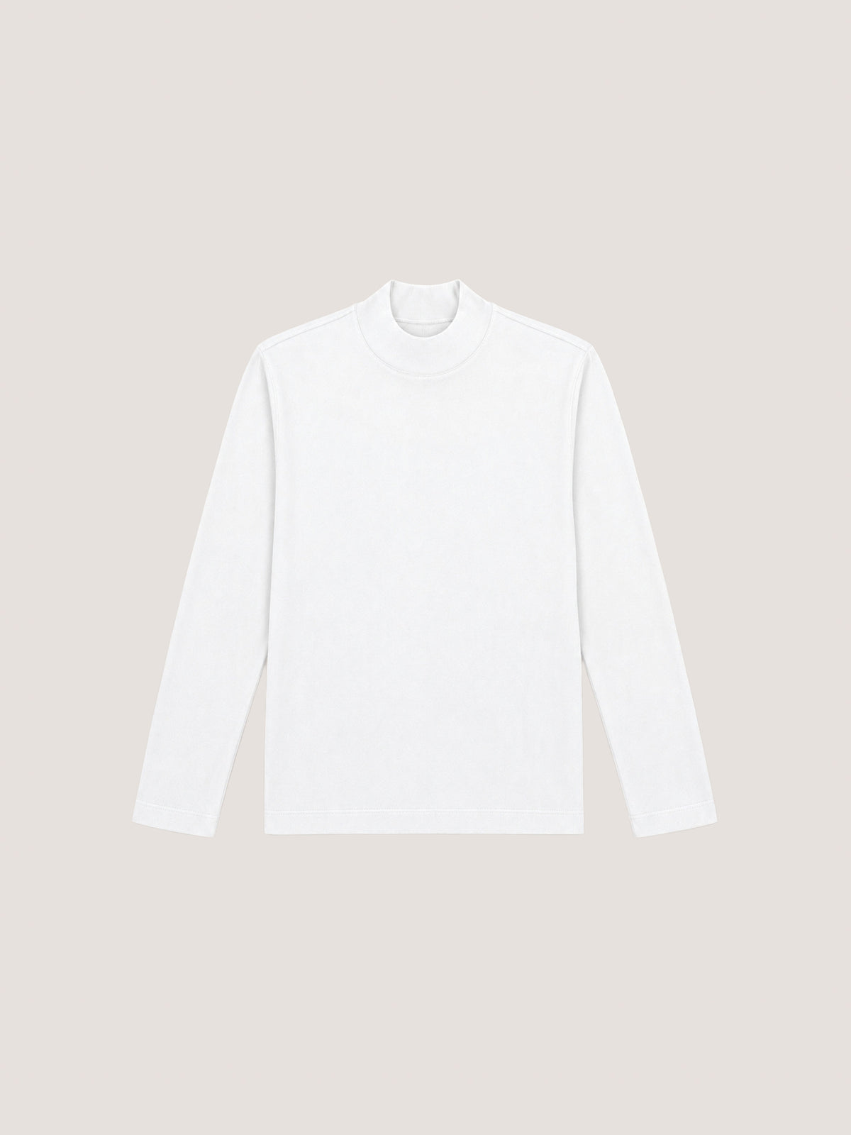 Mock neck t-shirt