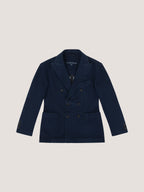Doppiopetto indigo fleece