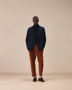 Doppiopetto indigo fleece