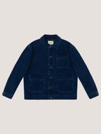 Work jackey indigo tiny corduroy