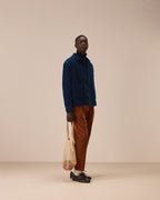 Work jackey indigo tiny corduroy