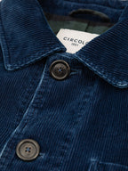 Work jackey indigo tiny corduroy